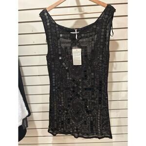 Free People Speakeasy Dress Black Sizes 2